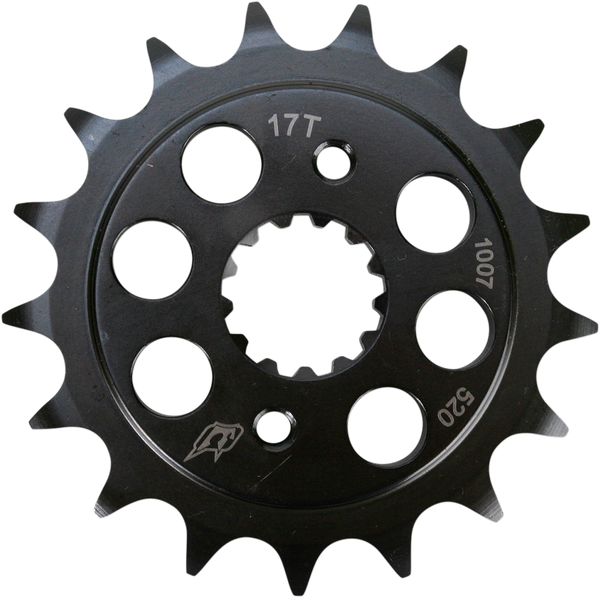 Lightweight Steel Sprocket Black, Zinc, 1, nordicamoto.ro