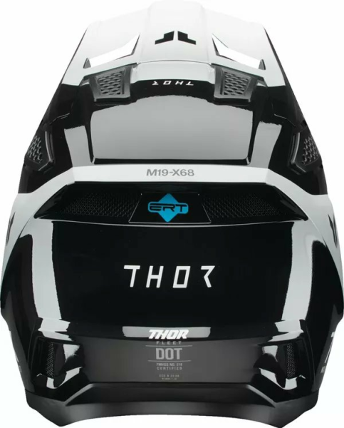 THOR Fleet Storm Helmet White, Black -3