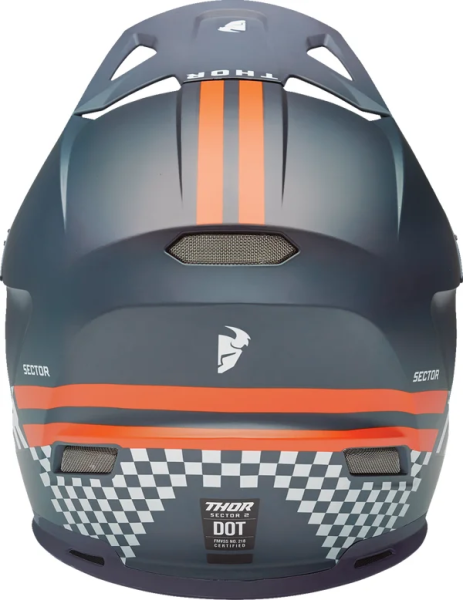 Casca Thor Sector 2 Combat Orange/Blue/Gray-2