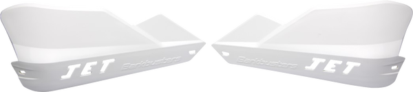 Jet Plastic Guards White, 1, nordicamoto.ro