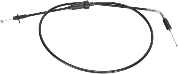 MOOSE RACING Black Vinyl Throttle Cable Black 