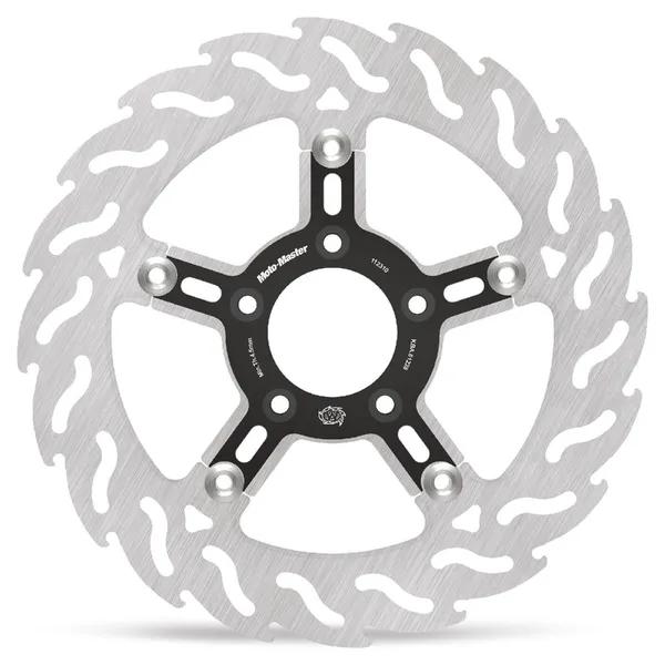 Custom Series Floating Rotor Black, Silver, Stainless Steel-0