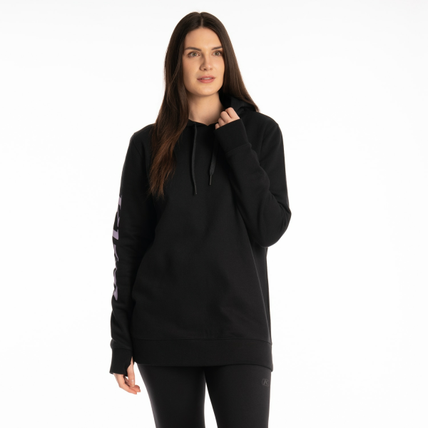 Hanorac Dana Klim Mariposa Long Pullover Cyaneus - White-10