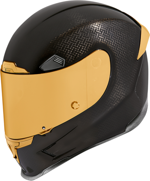 Helmet Afp Carbon Gold 3x Black, Gold