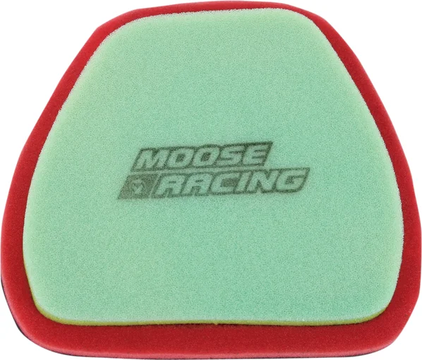 MOOSE RACING Precision Pre-oiled Air Filter Green, Red, 1, nordicamoto.ro