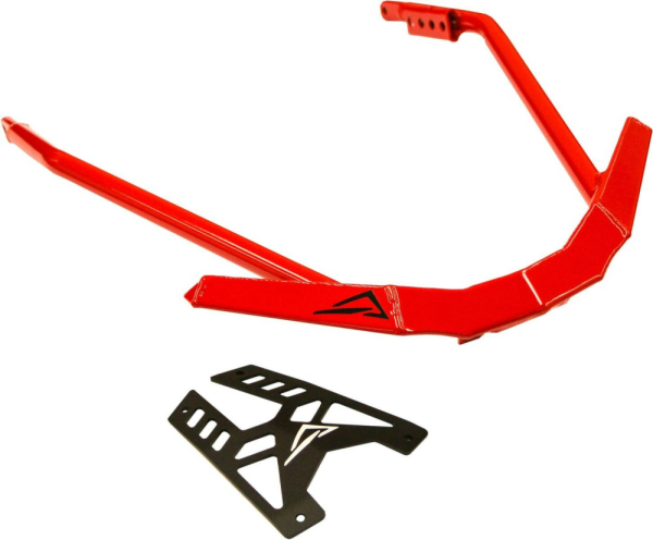 Skinz Polaris Pro Front Bumper Red AXYS 850/800, 1, nordicamoto.ro