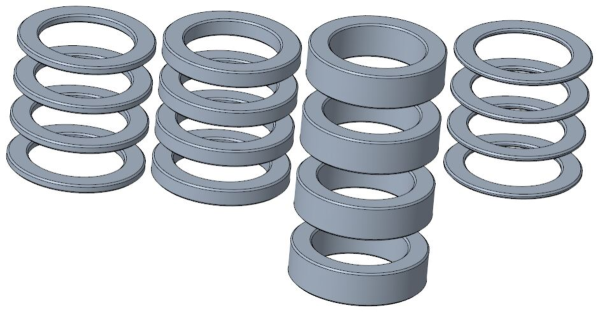Set de distanțiere, 1, nordicamoto.ro