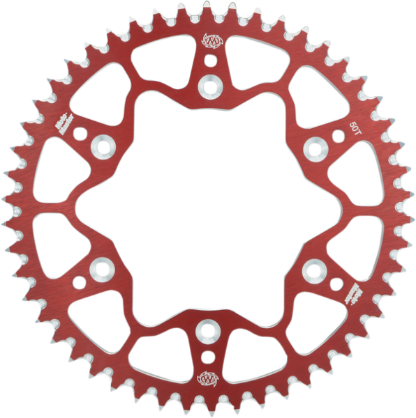 Pinion de motocross 7075, roșu, 1, nordicamoto.ro