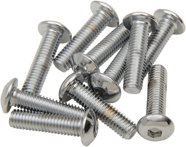 Replacement Button-head Bolts Silver, 1, nordicamoto.ro
