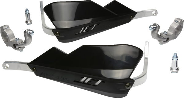 Jet Handguards For Tapered Handlebar Black, 1, nordicamoto.ro