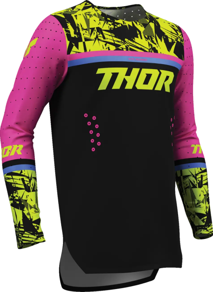 Tricou Sportmode Punkd pentru tineri, roz-negru, 1, nordicamoto.ro