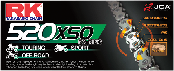 Chain Rk520xso G+g 104r-0
