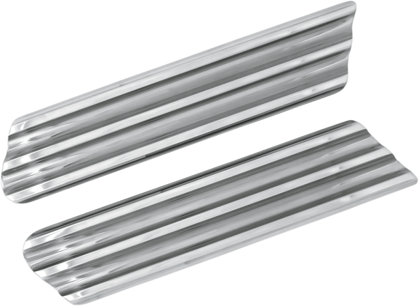 Saddlebag Latch Delete Plates Silver, 1, nordicamoto.ro