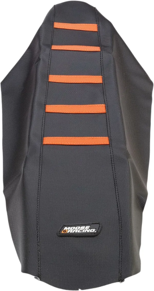 MOOSE RACING Seat Cover Ribbed Ktm Or Black 