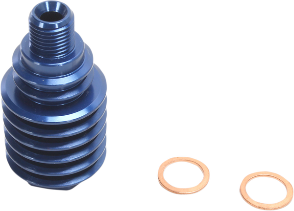 MOOSE RACING Rear Brake Caliper Cooler Blue -0