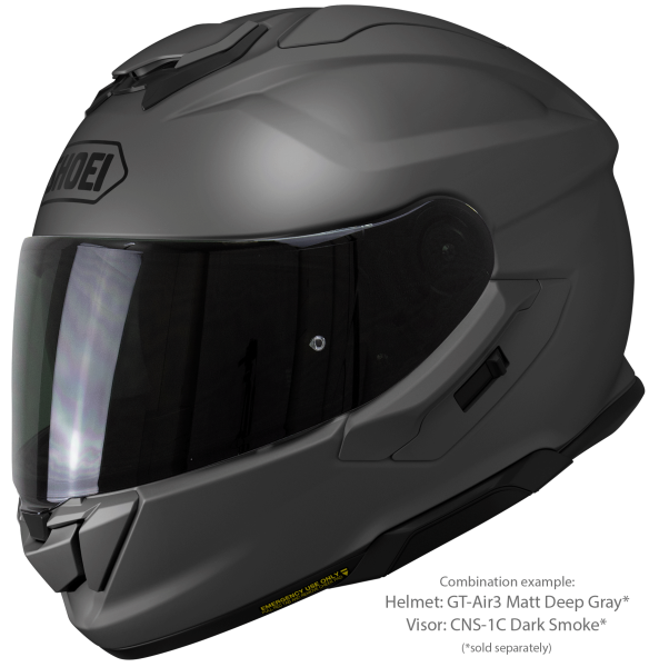 Casca integrala SHOEI GT-AIR3 Matt Deep Grey XXL-4