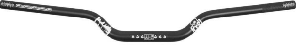 CFR Hard enduro handlebar 2”-50mm Rise Black/White, 1, nordicamoto.ro