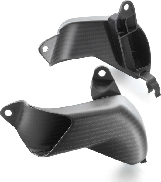 Factory brake cooling duct kit