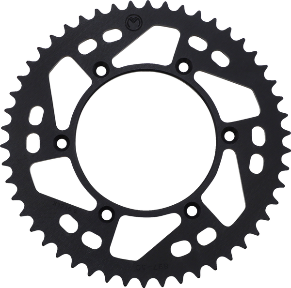 Rear Aluminum Sprocket Black-1