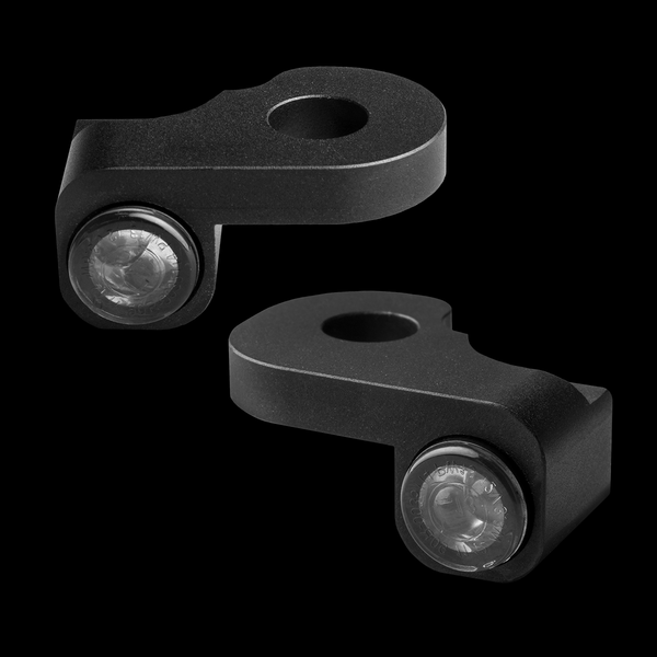 Nano Series Handlebar Turn Signals Black, 2, nordicamoto.ro