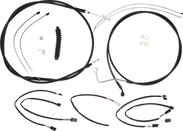 Xr Handlebar Installation Kit Black, 2, nordicamoto.ro