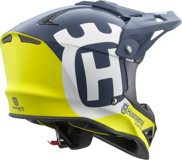 Casca Copii Husqvarna Railed Blue/Yellow-0