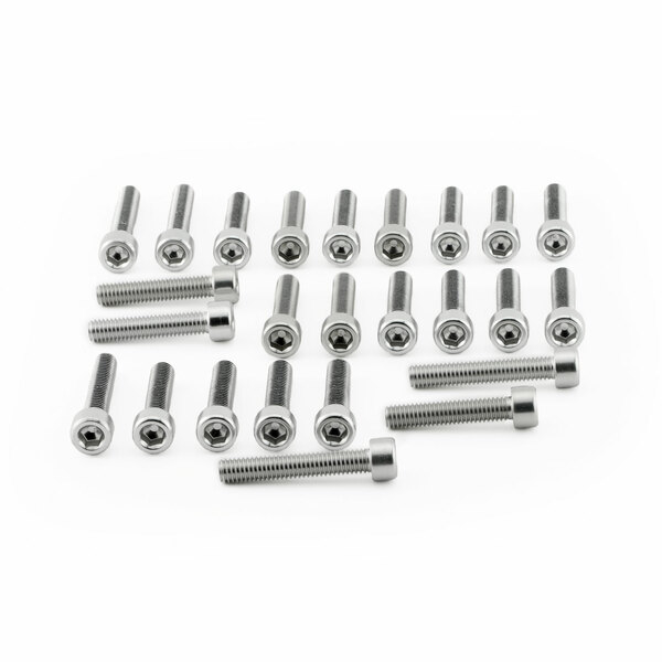 Set de șuruburi argintiu, 1, nordicamoto.ro