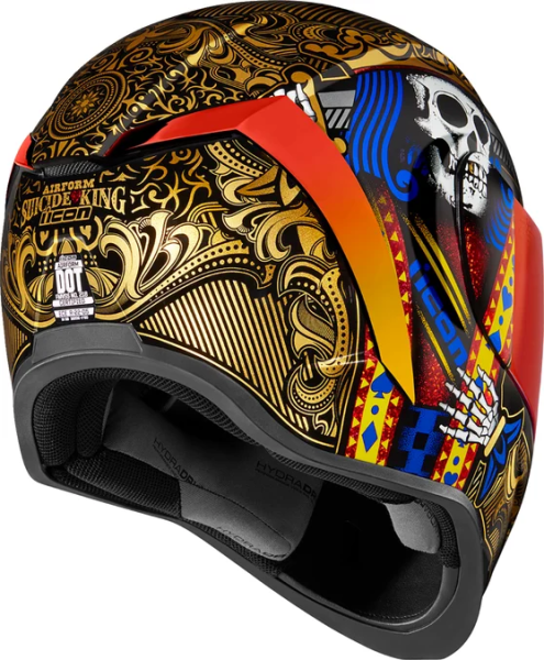 Airform Suicide King Helmet Gold M, 7, nordicamoto.ro