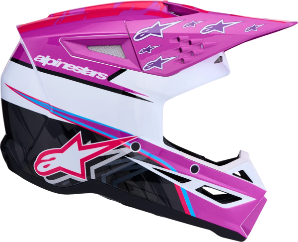 Casca Alpinestars SM3 Falcon Mov/Alb/Roz XS, 8, nordicamoto.ro