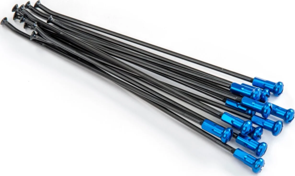 Spokes & Nipples Kit 18(r) Rear Alumium Black|blue Black, Blue, 1, nordicamoto.ro
