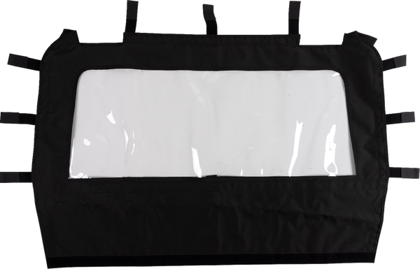 Utv Rear Windscreen Black 