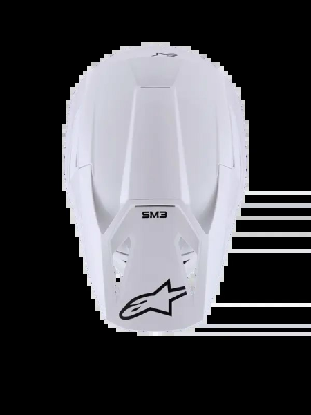 Sm3 Solid Helmet White -12