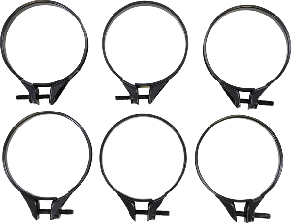 MOOSE RACING Oem Carburetor Clamps Black -0