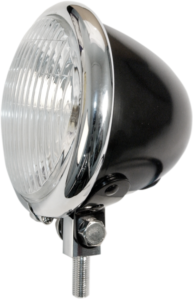 Bates Style 4-1/2(r) Spotlamp Black, Chrome