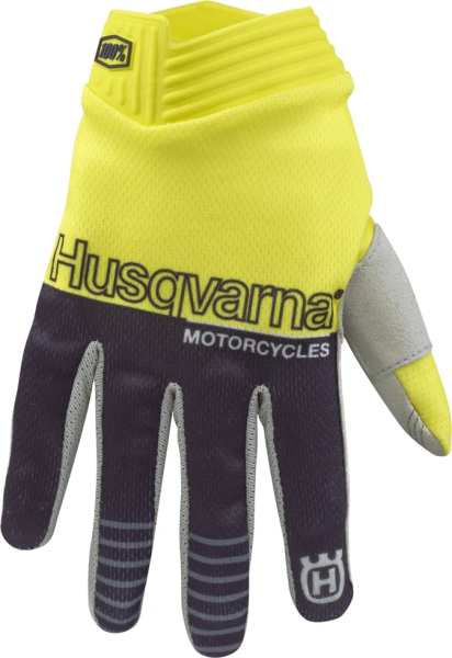 Manusi Copii HUSQVARNA ITRACK RAILED Yellow-3