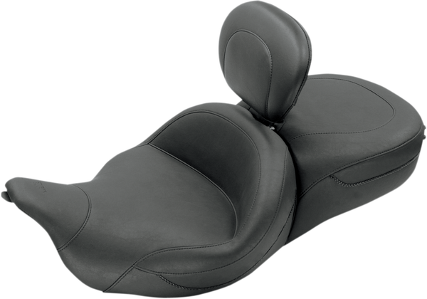 Super Touring 2-up Vinyl Seat Black, 1, nordicamoto.ro