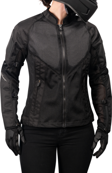 Women's Mesh Af Jacket Black -5