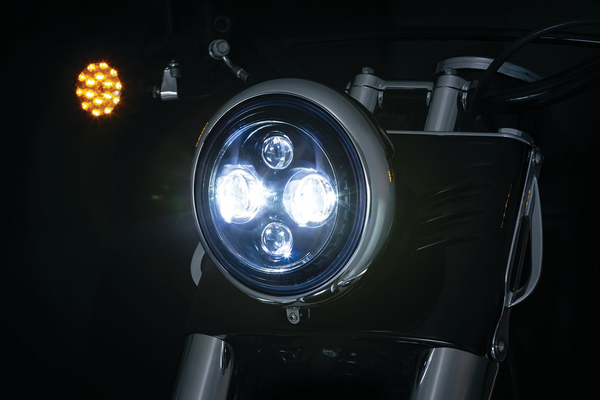 Orbit L.e.d. Headlight Black, 2, nordicamoto.ro