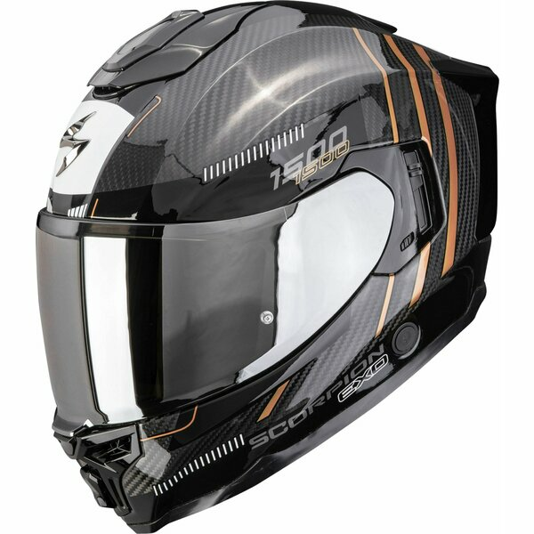 Casca integrala SCORPION EXO-1500 CARBON AIR ZITY XS Negru/Rosu/Albastru-1