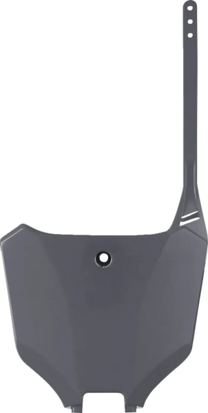 Front Number Plate Gray-0