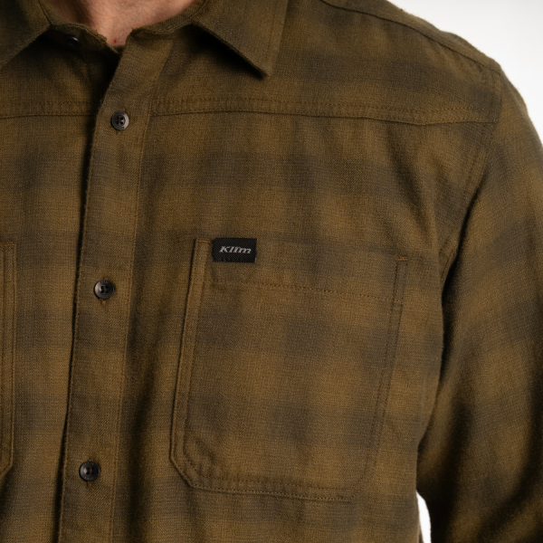 Camasa Klim Table Rock Midweight Flannel Black-7