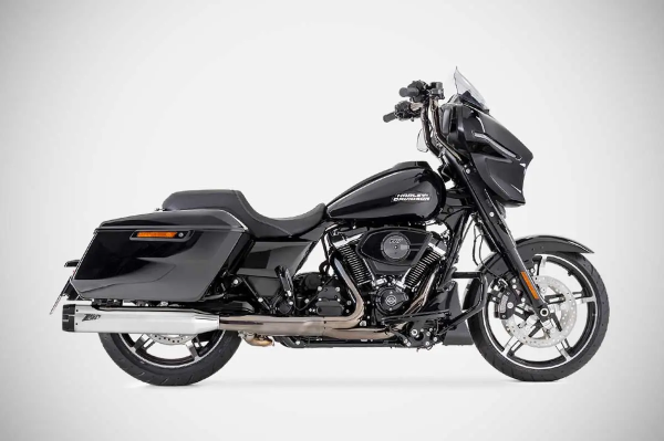 4.33 Inches Slip-ons Flat Muffler For Hd-touring E3 Black , 6, nordicamoto.ro