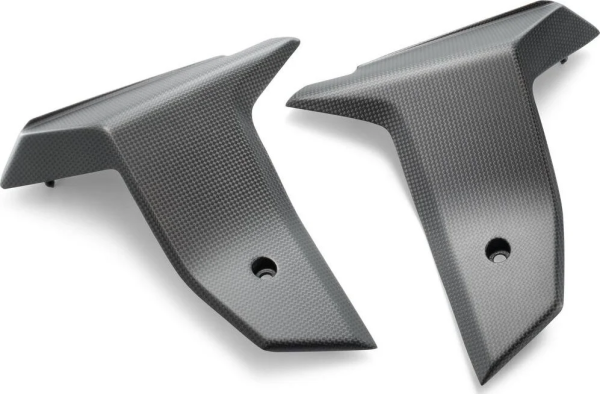 Radiator spoiler set