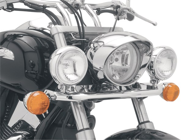 Lightbar With Spotlight Chrome, 1, nordicamoto.ro