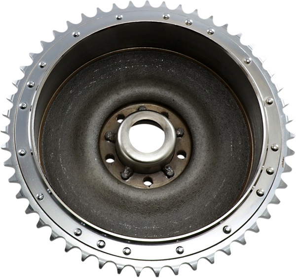 Brake Drum/sprocket Set Shovelhead Chrome, 1, nordicamoto.ro