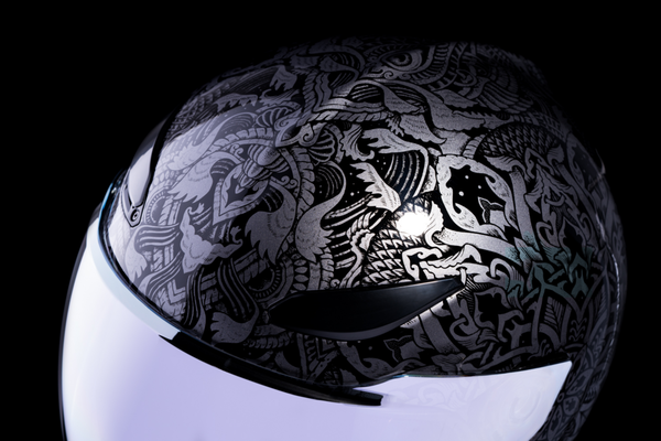 Domain Gravitas Helmet Silver, Black -9