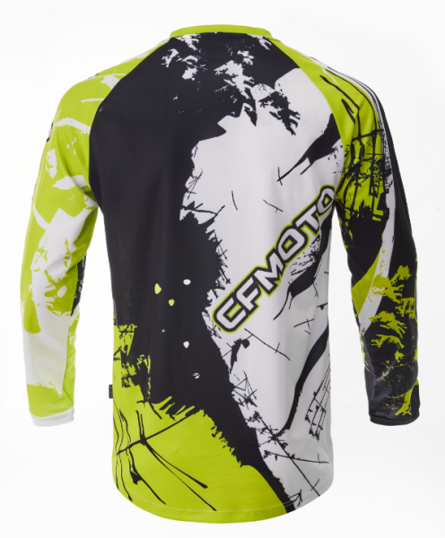 TRICOU RIDING MX/ENDURO CFMOTO D – NEGRU/VERDE, 10, nordicamoto.ro