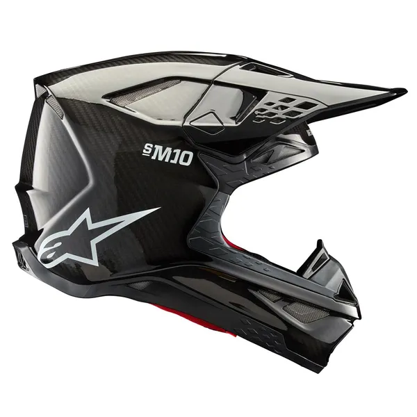 Casca Alpinestars Supertech M10 Solid Mx Black-2