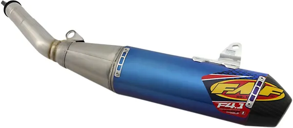 Factory 4.1 Rct Slip-on Muffler Anodized Blue-0