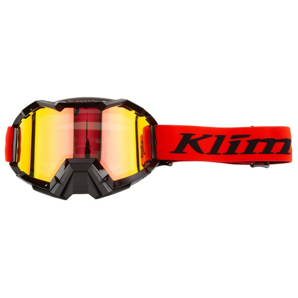 Ochelari Snowmobil Klim Viper Snow Raid Black Yellow Tint-1